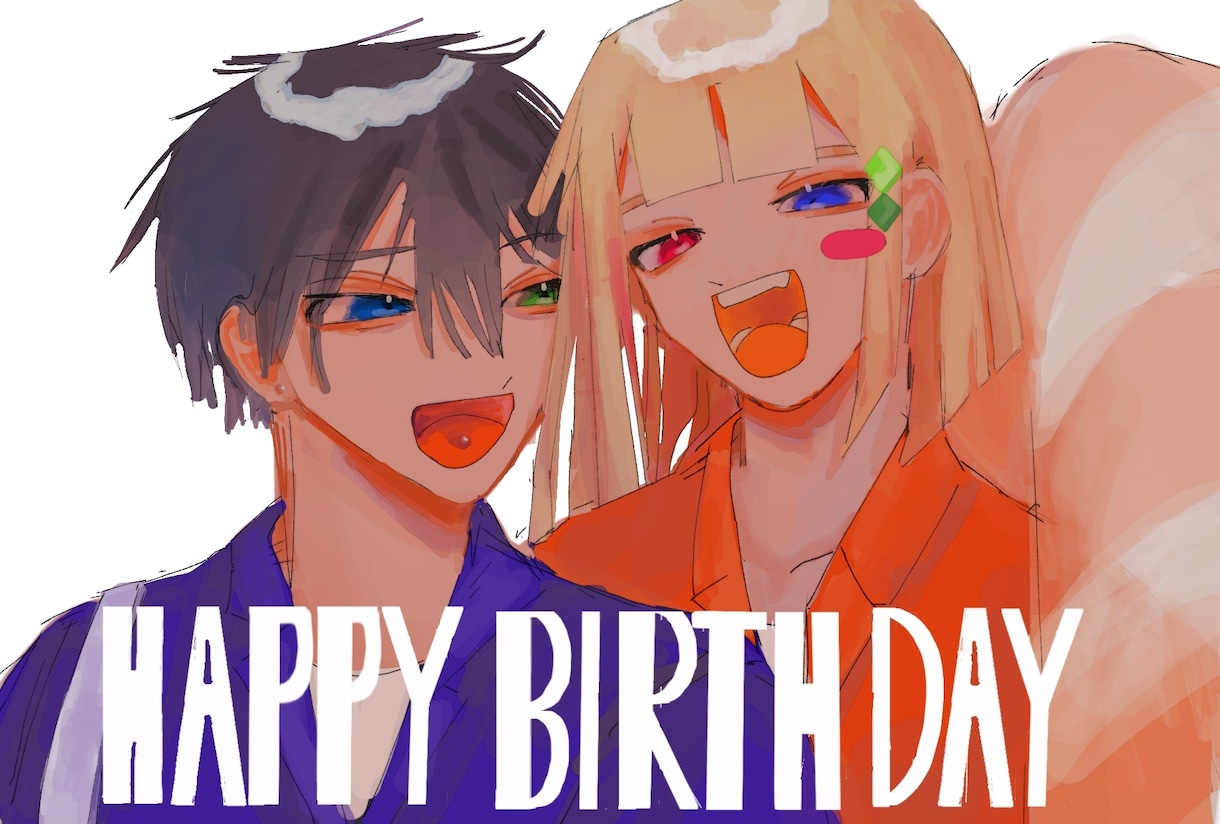 サムネイラスト、キャラクターデザインなどをします 他にはないあなたに合ったイラストをお届けします！！ イメージ2