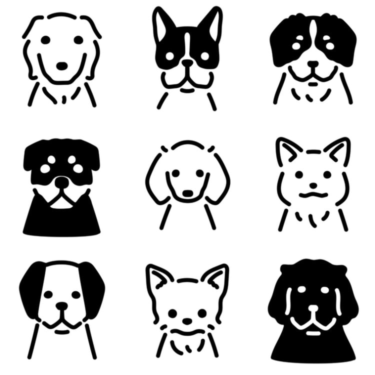 ペットや、お好きな動物をシンプルに描きます ◎シンプルに、ゆるく、特徴を捉えた動物の似顔絵を描きます！ イメージ6