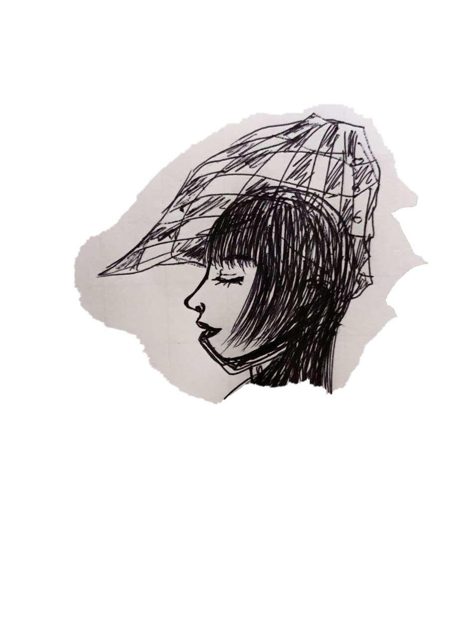 横顔✳︎白黒スタイリッシュイラストかきます 特徴を捉えて手書きから綺麗に画像としてお渡しします。 イメージ3