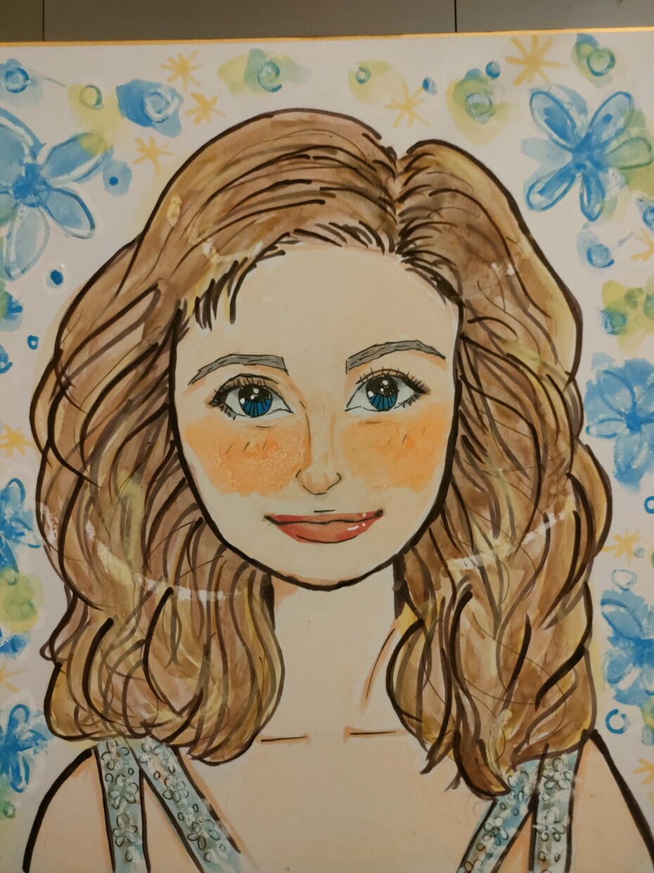かわいい似顔絵かきます お友達、ご家族への記念日や誕生日プレゼントに！ イメージ2