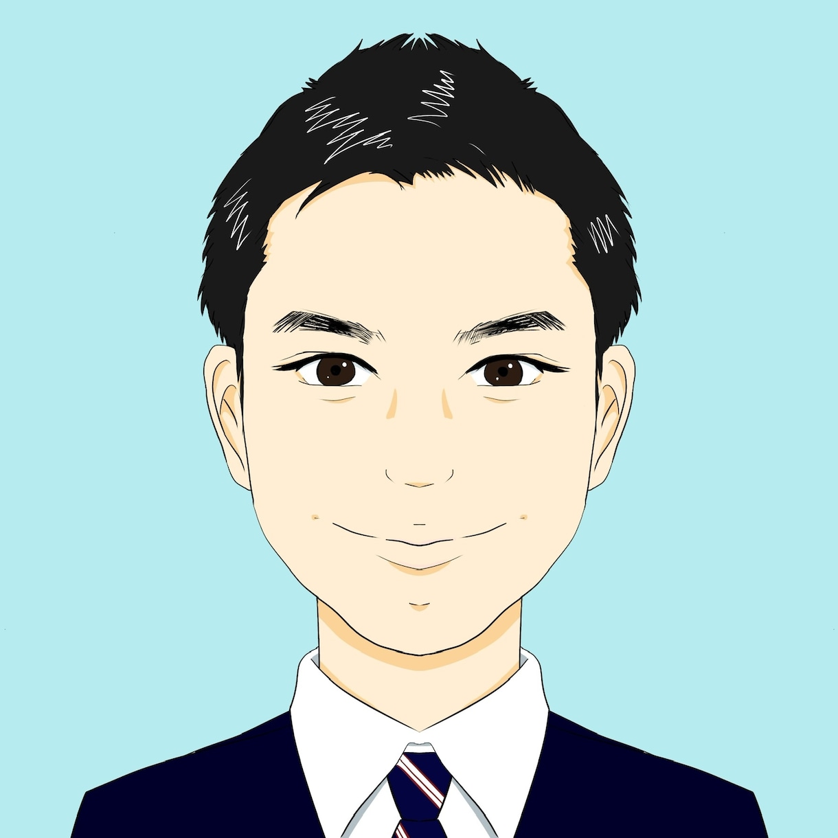 修正回数無制限！シンプルちょい似せアイコン描きます ビジネス用にも人気の信頼感のある愛されアイコンです！ イメージ4