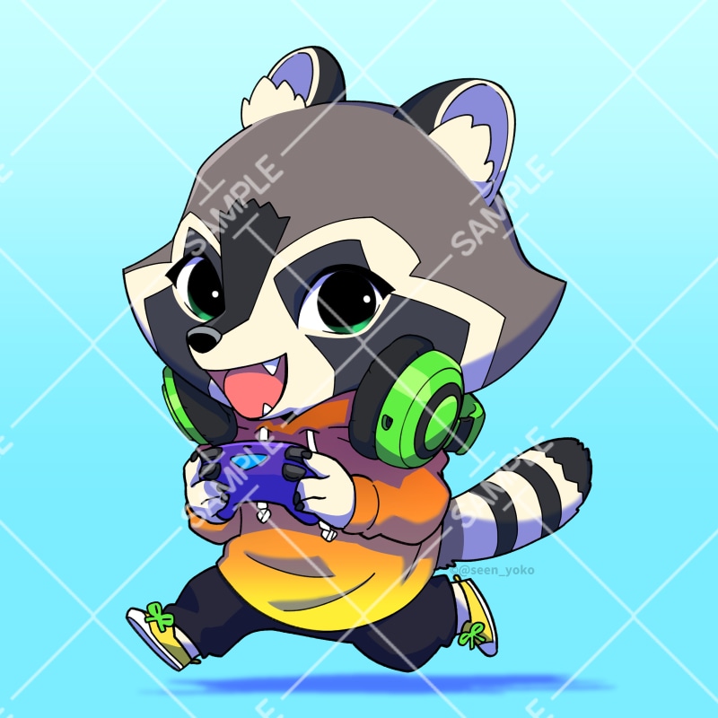 ＳＮＳ等で使える「人以外の」アイコン描きます ゲームの２Ｄイラストレーターがオリキャラをイラスト化！ イメージ5