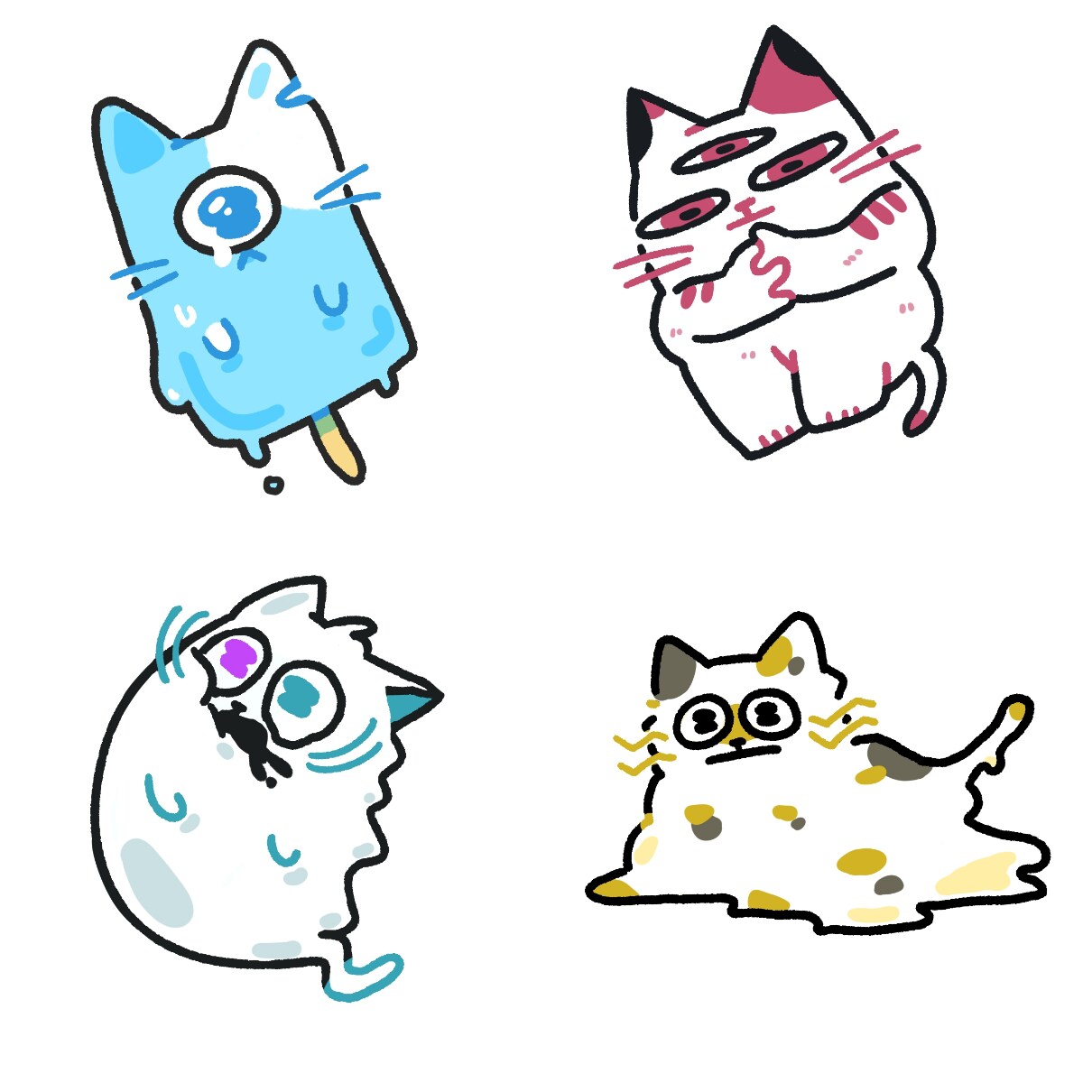 商用利用可！ミニキャラ描きます あなたのキャラクターをかわいいミニキャラに…！ イメージ4
