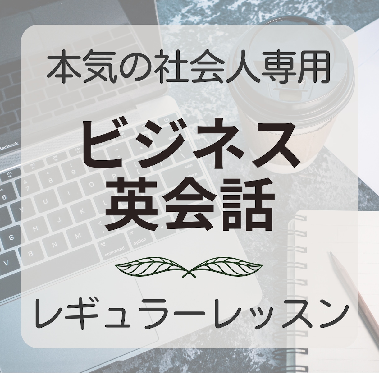 継続レッスン｜ビジネス英語の上達をお手伝いします 指導歴20年のフレンドリーなカナダ人があなたをサポートします イメージ1