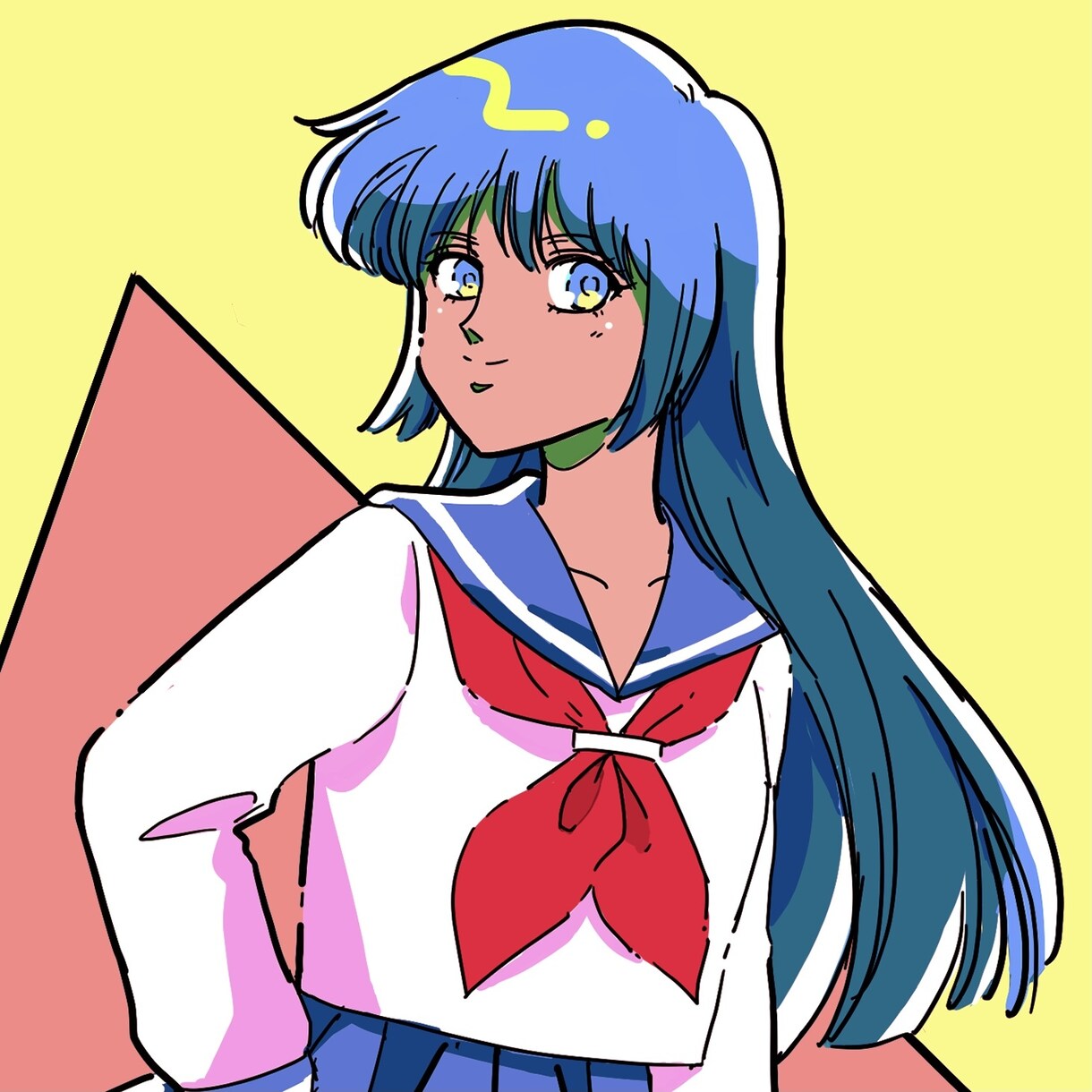 SNSアイコンを制作します レトロポップなイラストのSNSアイコンを描きます！ イメージ2
