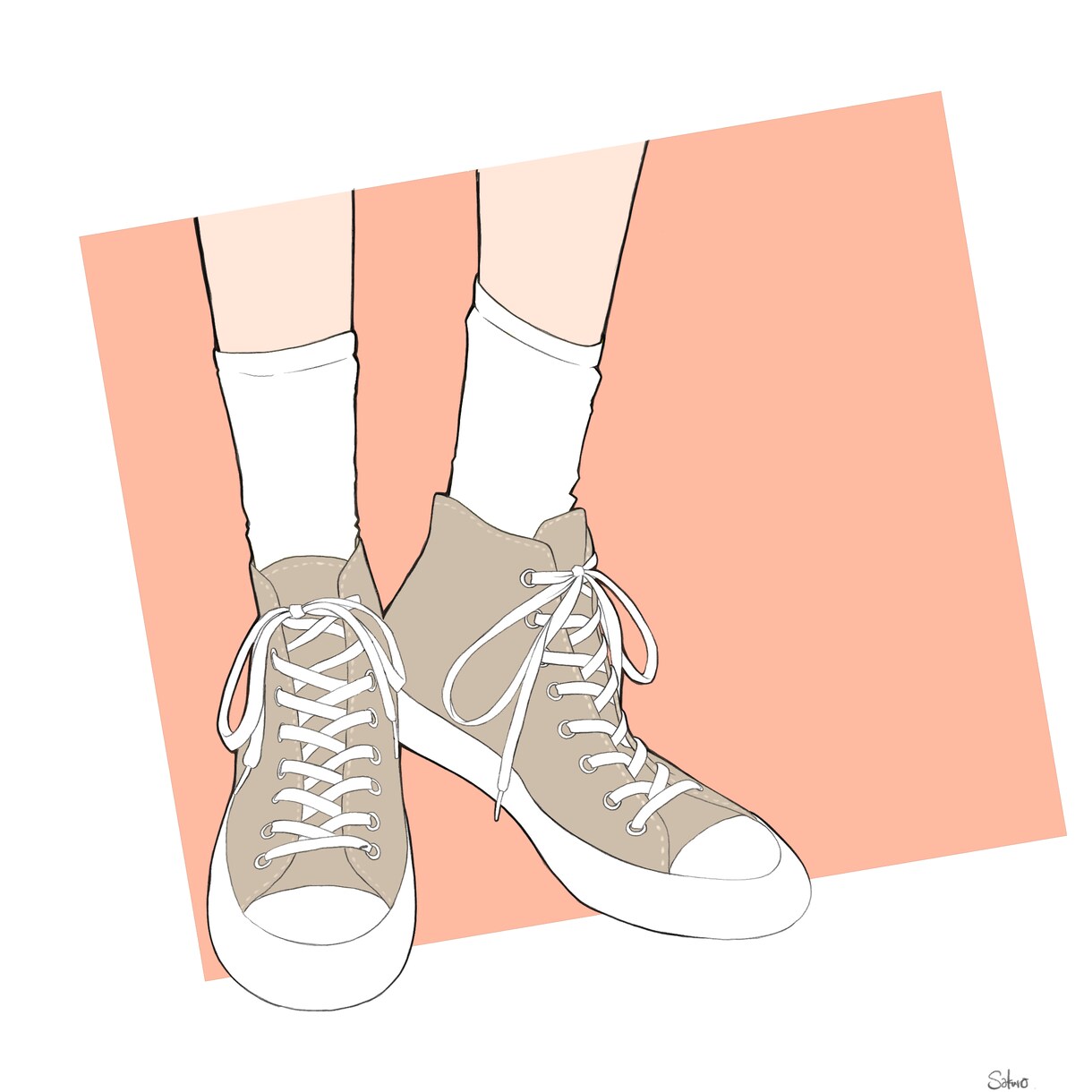 イラストを制作します お客さまの希望の靴のイラストを描きます イメージ2