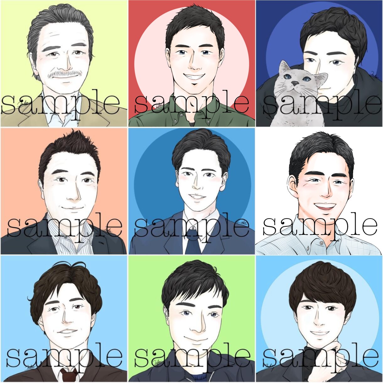 お仕事に繋がる好印象で爽やかなアイコンお描きします フォロワーが増えたとのお声も！オプションでサイン無しにも◎ イメージ10