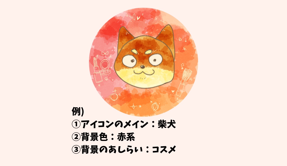 ゆるかわ水彩風のSNSアイコンを制作します 選ぶだけで完成！女性向けSNS用アイコン イメージ4