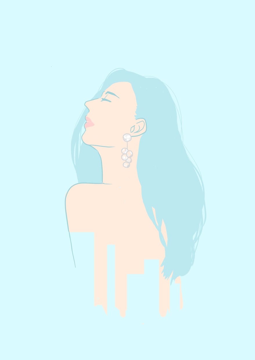 インスタ・ラインアイコン用のかわいい女の子描きます 現役女子大生が今流行りのオシャレな女の子のイラストを描きます イメージ10
