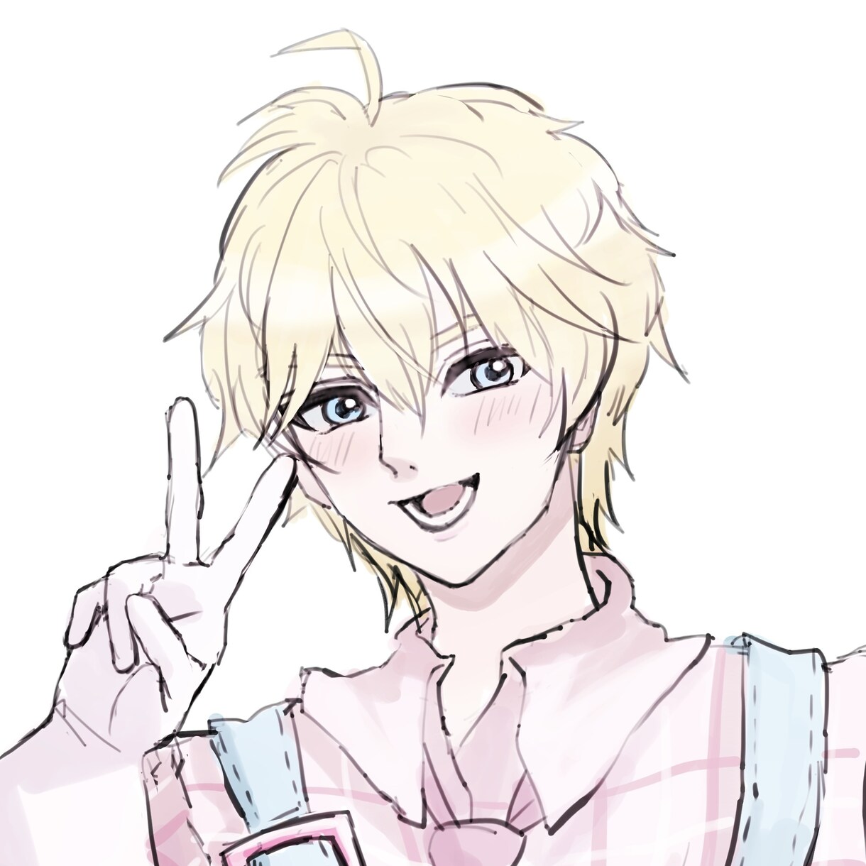 可愛い・かっこいいSNSのアイコンを描きます 丁寧な絵柄で、男性・女性どちらもOK！ イメージ2