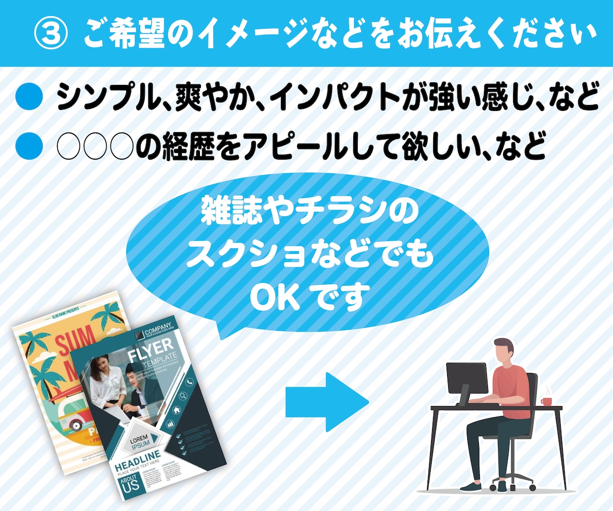 政治活動用のチラシ作成します 元新聞記者・編集者が原稿の作成編集にも対応 イメージ10