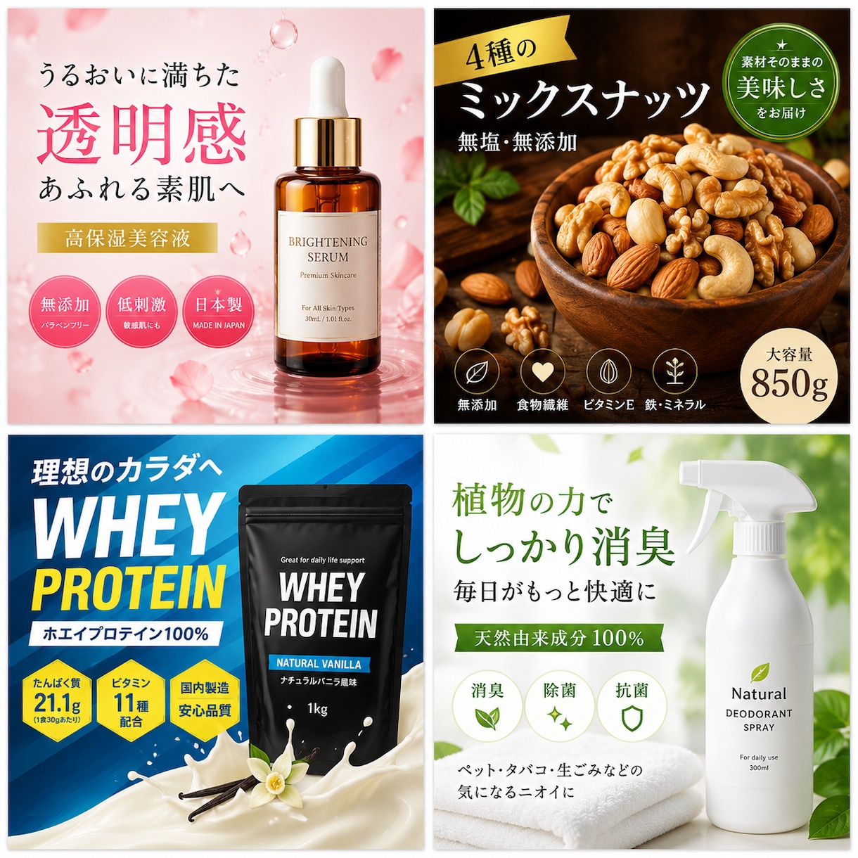 楽天・Yahooの商品画像を制作いたします 楽天・Yahooでの実務経験を活かし、売れる商品画像をご提案 イメージ3