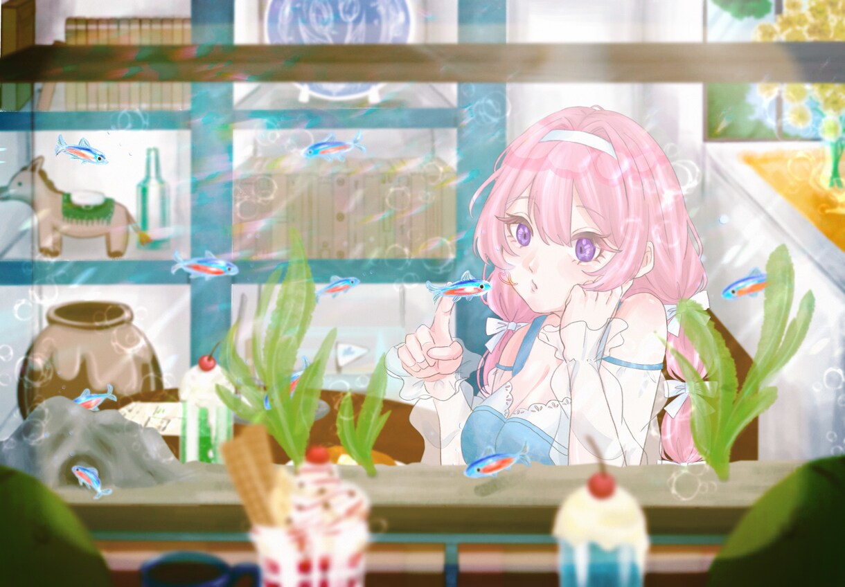 SNSアイコンやイラスト、似顔絵を描きます ご依頼いただいたお好みの絵柄で描いていきます。 イメージ9