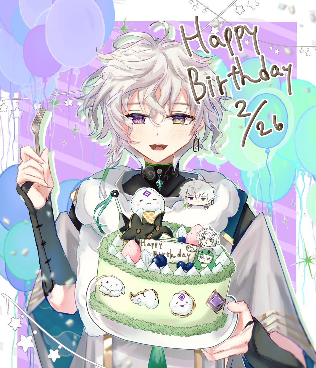 キラキラ可愛いイラストを制作します あなただけのイラストを描かせていただきます！ イメージ8