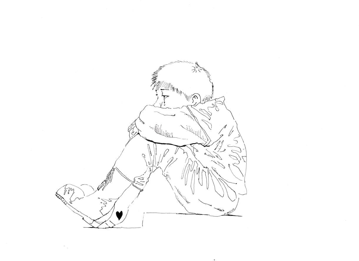 画像のようなイラスト描きます 画像のような男性キャラのイラストを一点描きます イメージ1