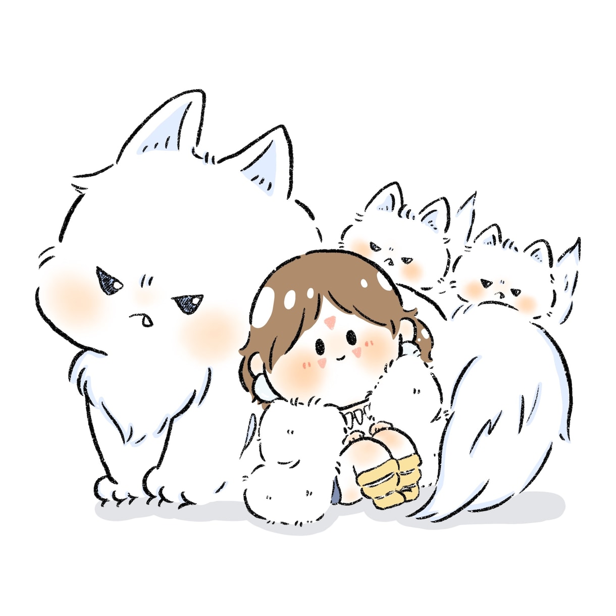 かわいいゆるきゃら描きます かわいくてゆるいイラストが好きな方へ イメージ6