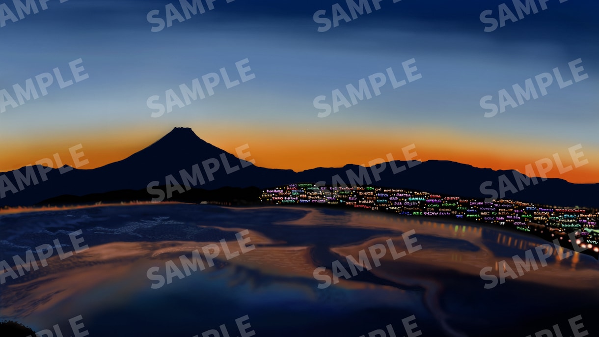 風景画を描きます あなたの好きな場所をオリジナルで描きます イメージ2