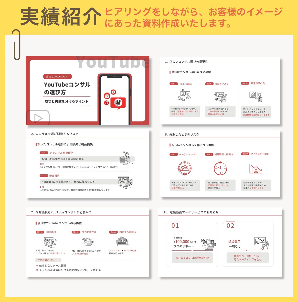 忙しいあなたの代わりに資料作成します 修正無制限＆丁寧対応で安心の資料作成 イメージ5