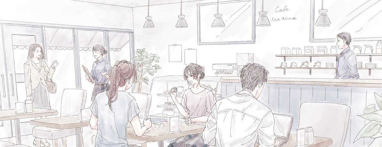 商用可◆シンプルで親しみやすいイラスト制作します 印刷物・webページの挿絵やウェルカムボードなどにどうぞ◎ イメージ6