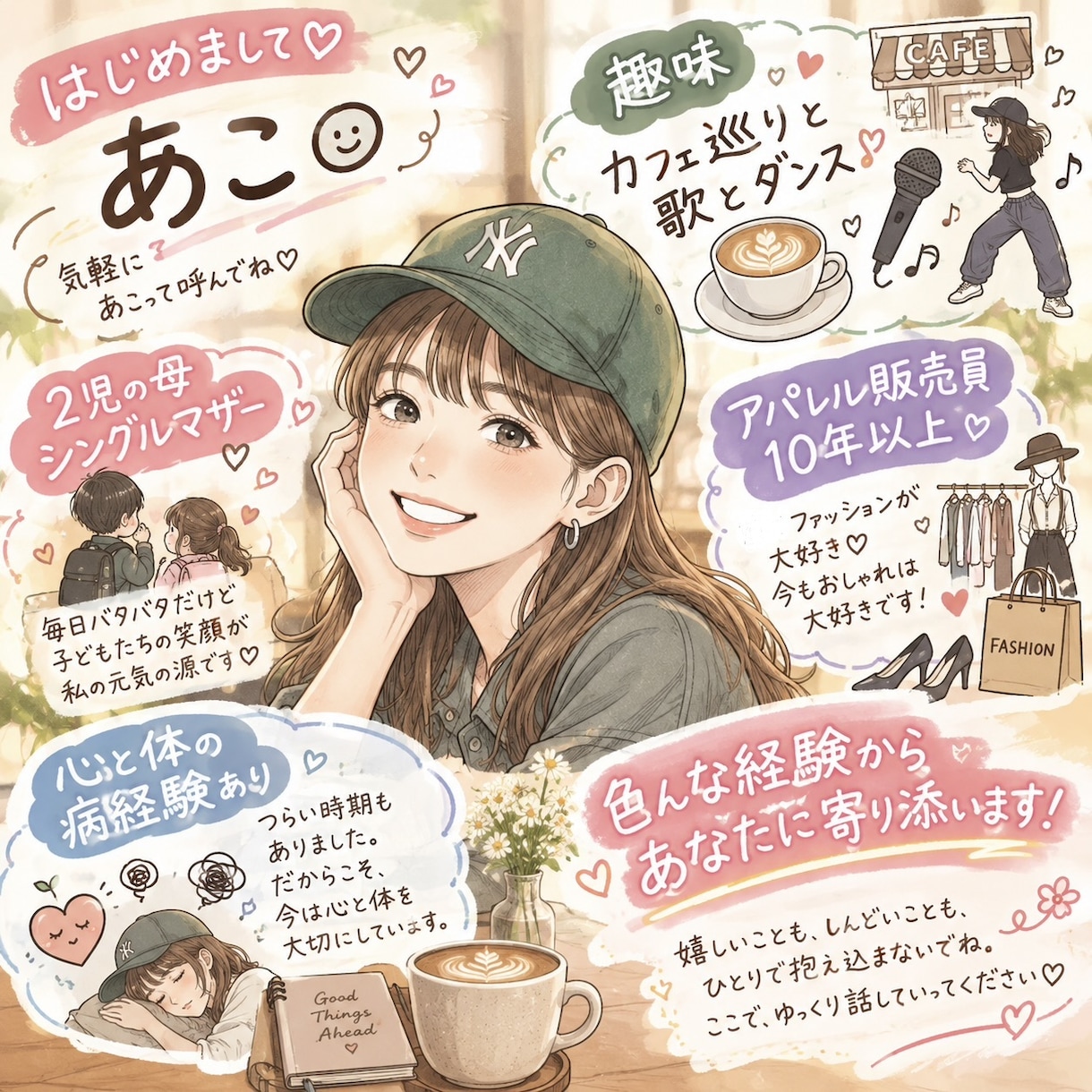 誰にも言えない愚痴や弱音をチャットで聞きます 頑張りすぎたあなたへ♡なんでも気軽に話してね♡ イメージ2