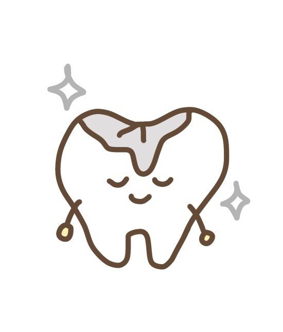 歯科関係のシンプルな絵を描きます 現役歯科技工士なので細かい歯科の要望に応えられます イメージ4