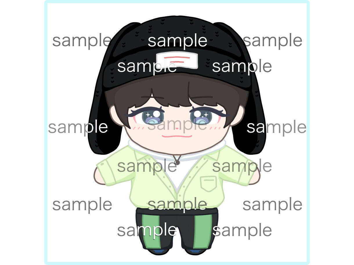 ぬいぐるみ風のかわいいミニキャラ描きます SNSなどのアイコンにどうぞ！ イメージ2