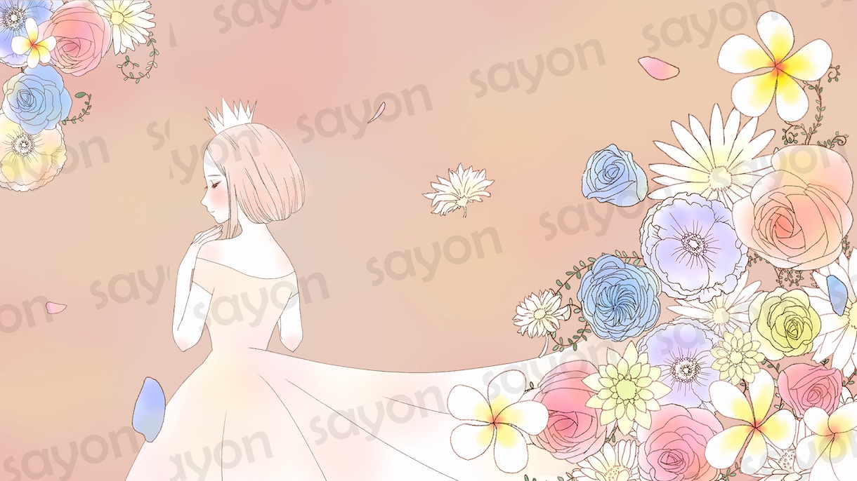 カスタマイズするだけ！一枚絵イラストを作成できます MV/ボカロ/歌ってみた/動画サムネイル/RV/背景 イメージ3