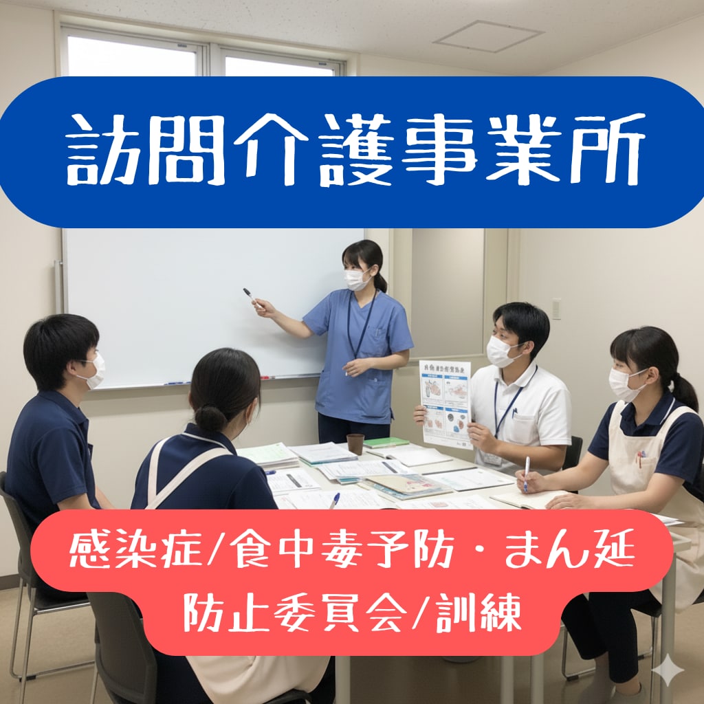 感染症及び食中毒の予防 委員会・訓練記録提供します 毎年実施の委員会・訓練記録サンプルを各５回分ご提供！ イメージ1