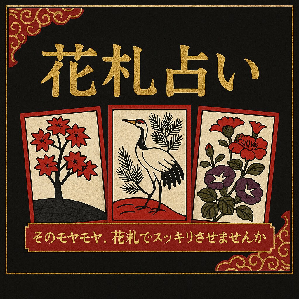 あなたの人間関係、花札で読み解きます そのモヤモヤ、花札でスッキリさせませんか？ イメージ1