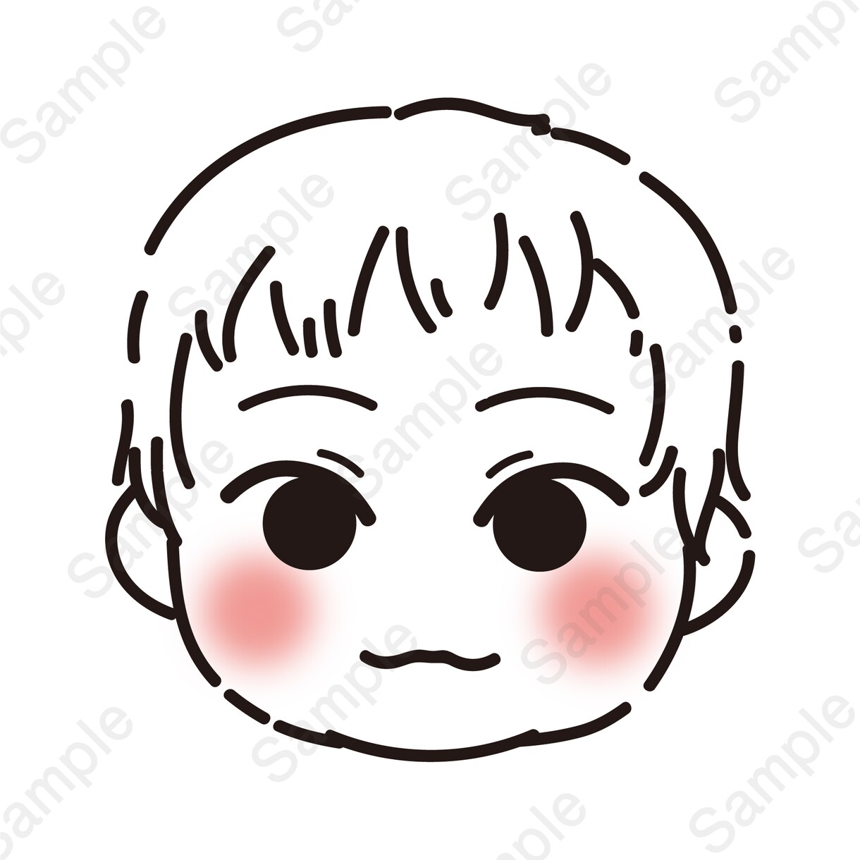 シンプルかわいい似顔絵描きます 即対応可！かわいいイラストでデザインやアイコンを華やかに♪ イメージ5
