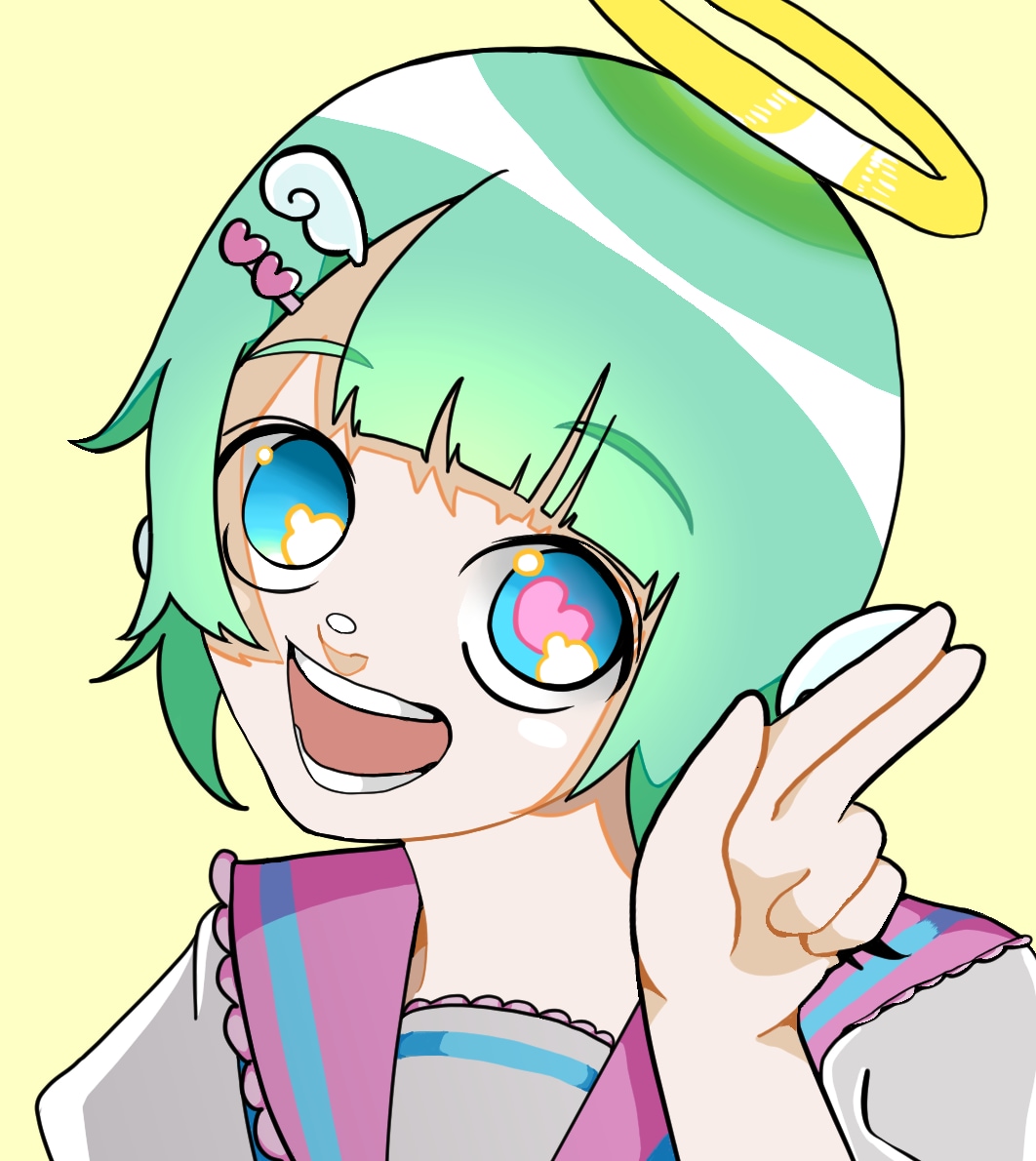 タイムラインで目を引くSNSアイコン制作致します 彩度高めでパッと見ただけで印象に残るイラストです イメージ2