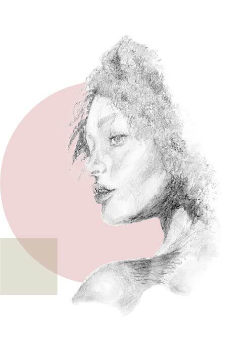 おしゃれでそっくりな似顔絵描きます 手書きの温かみがあるおしゃれな似顔絵 イメージ1