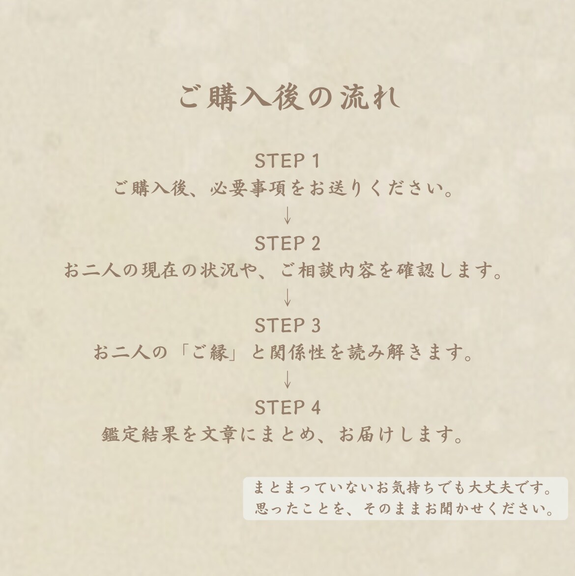 忘れられないあの人とのご縁を霊視します 「中々忘れられない」「なぜか心に残る」そんな想いを抱える方へ イメージ6