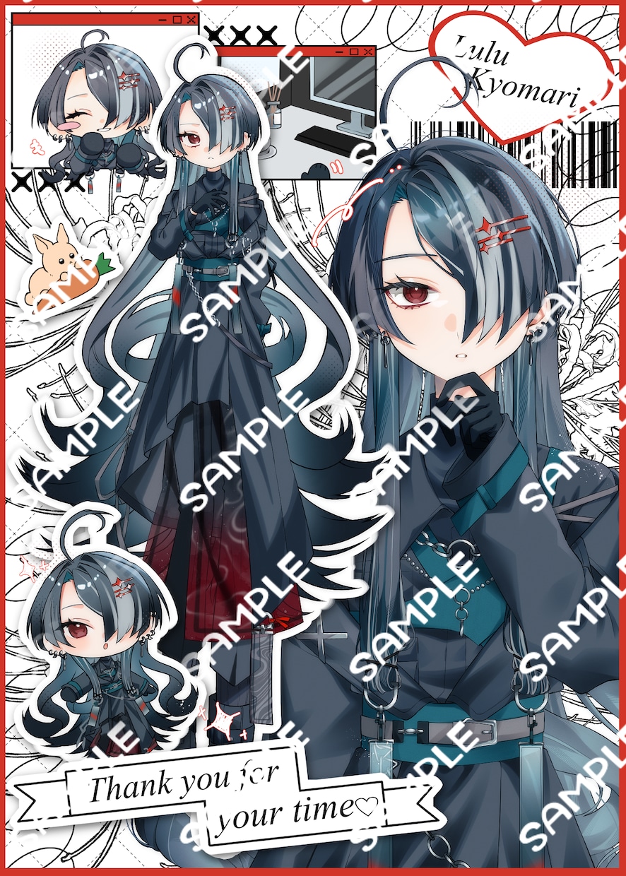 ペアも可能！詰め込みイラストお描きします キャラや好きなものが詰まった1枚です！ イメージ1