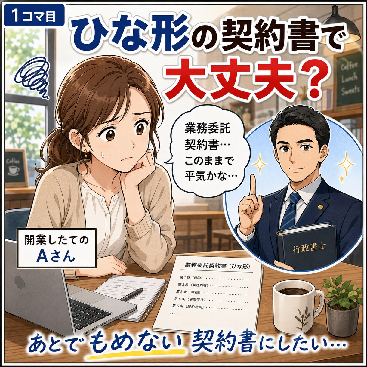 行政書士があなたにあわせた契約書作成します 法律系 国家資格 行政書士があなたのビジネスを応援します イメージ3