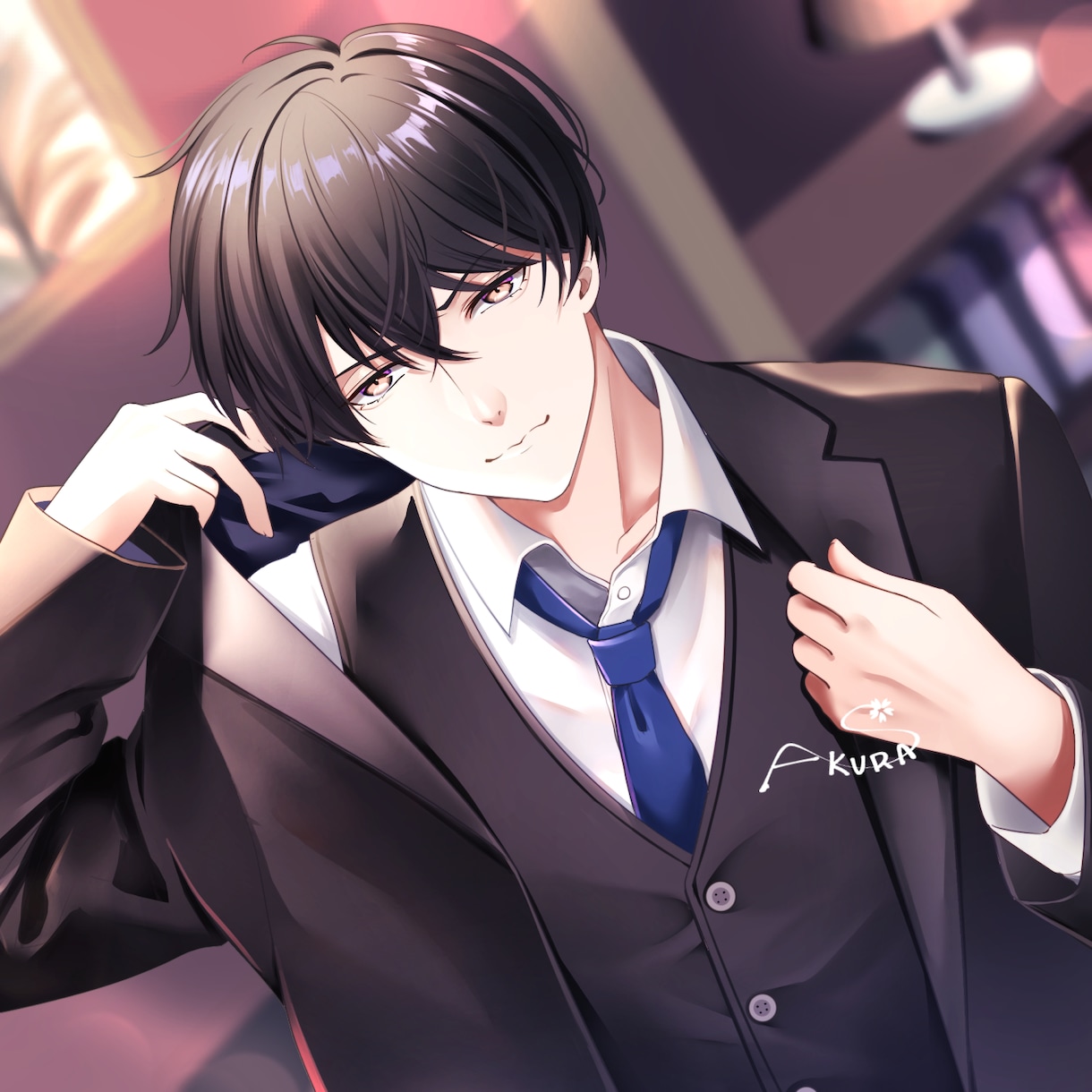 イケメン男子のアイコン描きます 乙女ゲーム風イケメンのアイコンを作成します イメージ4