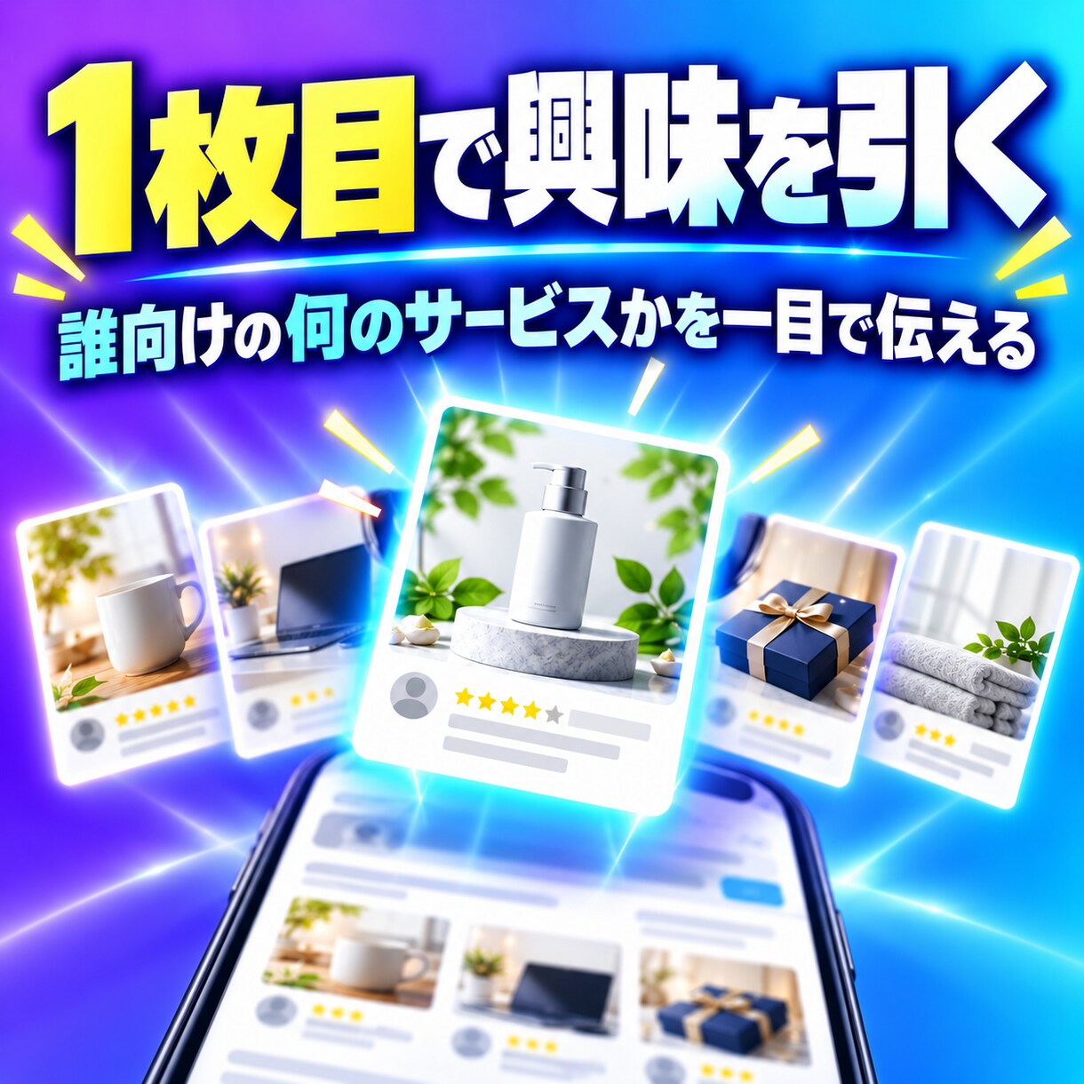 ココナラの商品画像5枚を制作します 一目で内容が伝わる商品画像を5枚まとめて制作 イメージ2