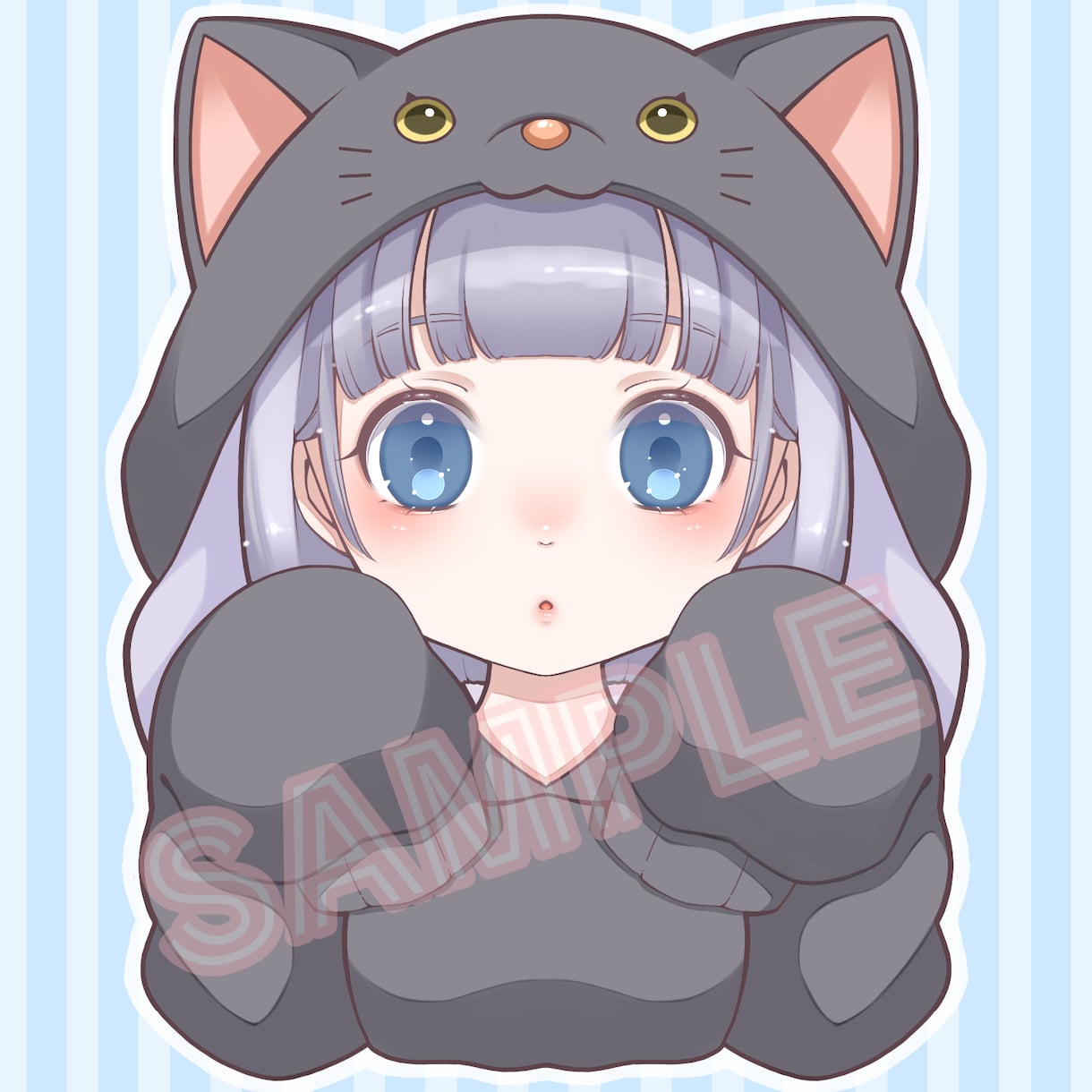 可愛いキャラアイコン描きます 自分用アイコンやお友達へのプレゼントにオススメ！☆*。 イメージ2