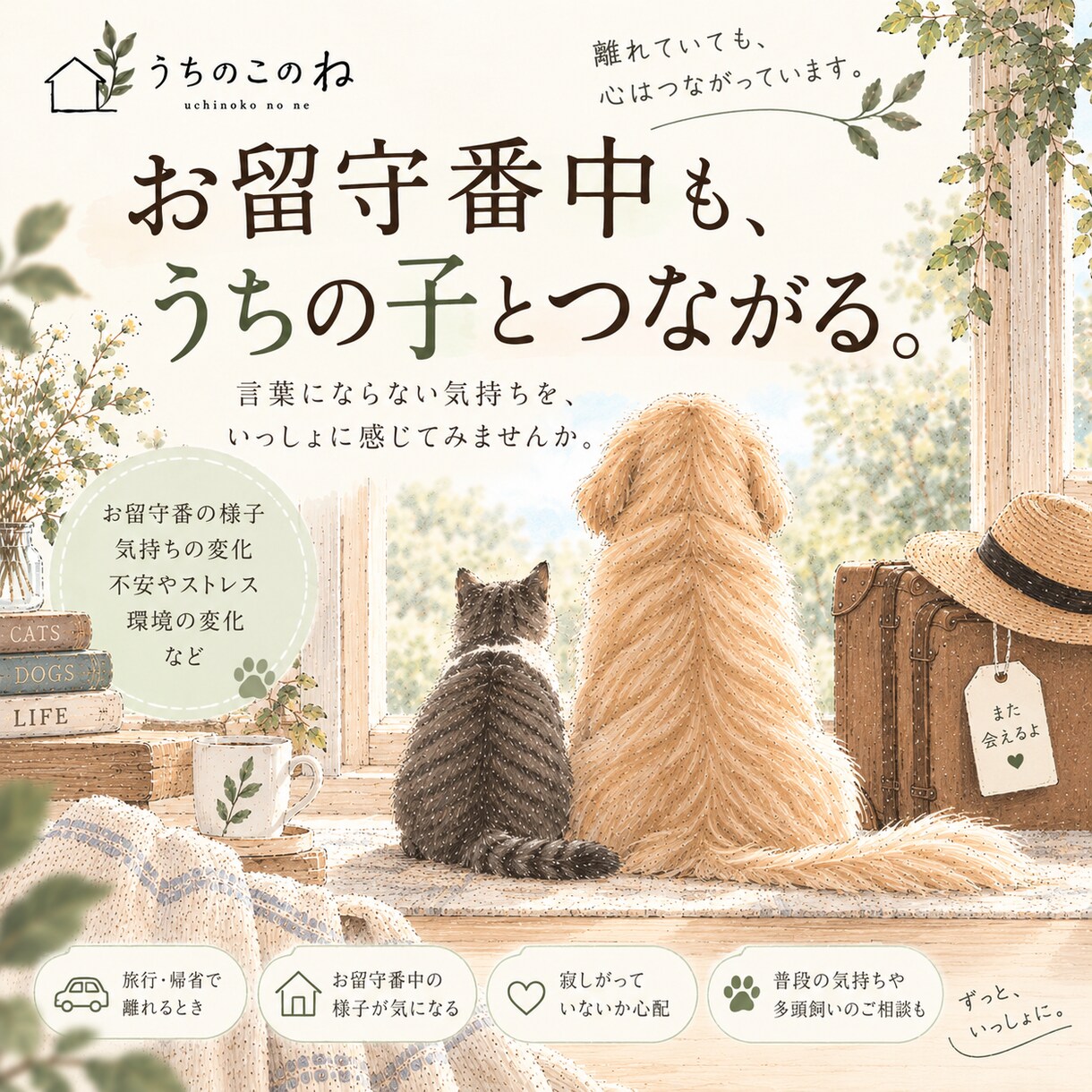 アニマルコミュニケーションでペットの気持ち聞きます 「どう思ってる？」うちの子の本音を丁寧にお伝えします イメージ4