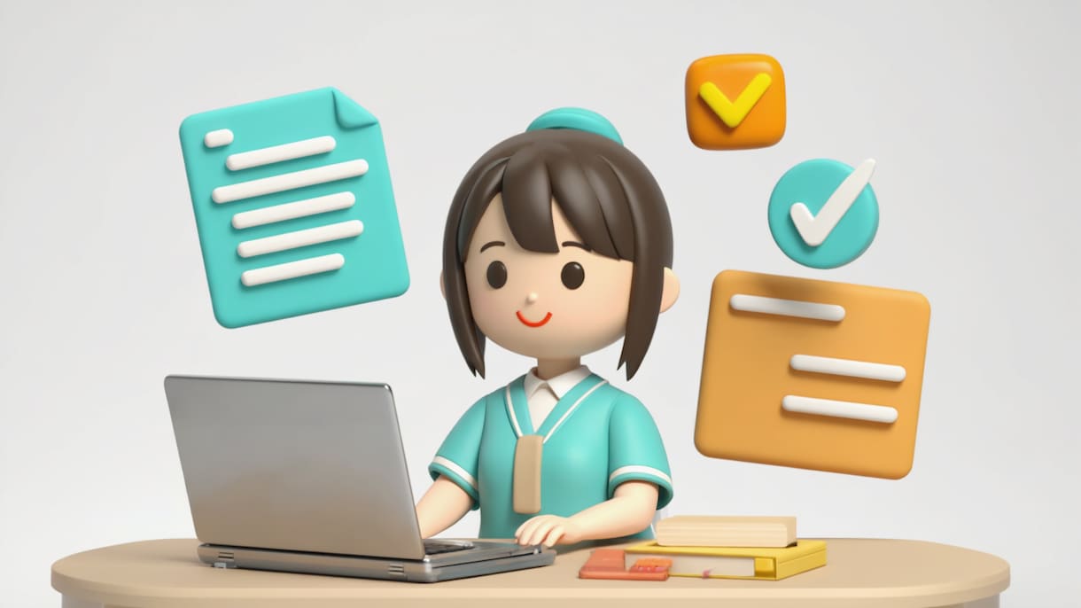 保育士向け　AIで業務効率化をサポートします 書類作成やお便り作りをAIで時短サポート イメージ1