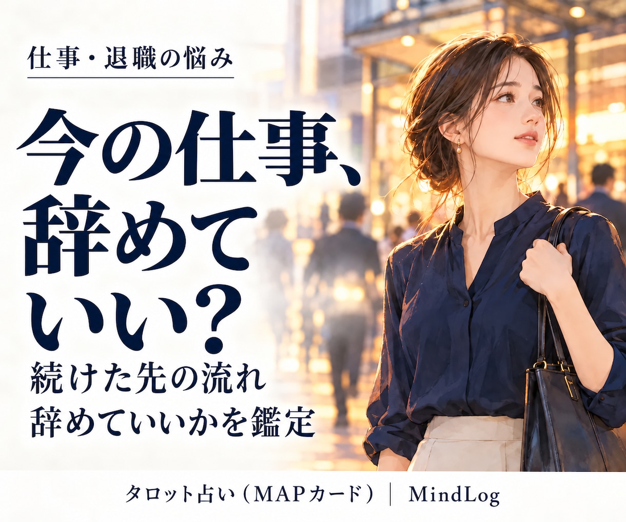 今の仕事を辞めていいかタロットで占います 辞めたい。でも、今の仕事を手放していい？ イメージ1