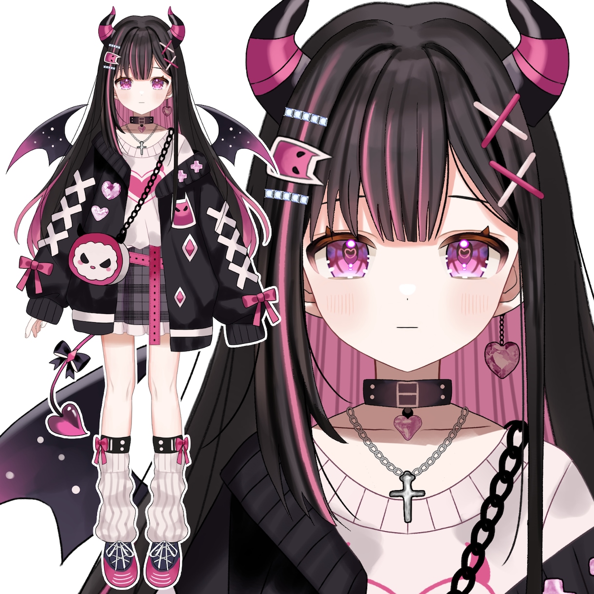 live2dモデルパーツ分けイラスト制作をします パーツ分けイラスト制作いたします！ イメージ3