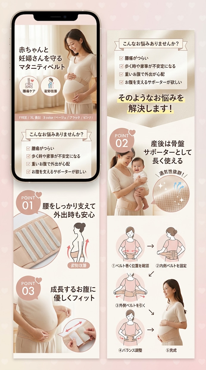 Amazon ・ヤフー・楽天の商品画像ご提供します 【女性視点でのご提案】商品画像すべて丸投げで制作します イメージ2