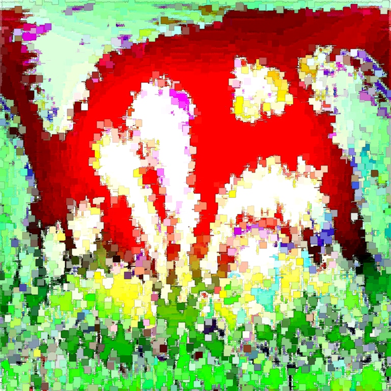 カラーで抽象的なイラストを描きます アイコンや背景に個性的なイラストで印象をインパクトに！ イメージ2