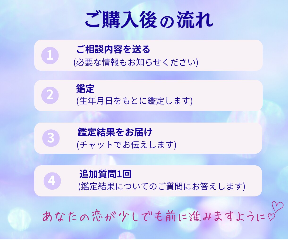 彼の気持ちを生年月日から読み解きます チャットで気軽に恋愛のお悩みをご相談ください イメージ6