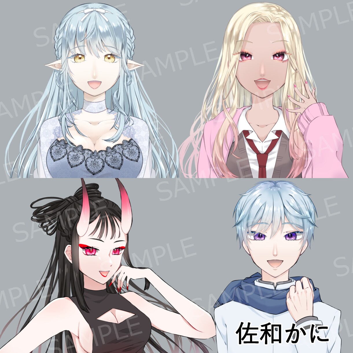 Vtuber用綺麗に動くLive2Dモデル作ります 今だけ期間限定の格安価格！好みの絵柄の持ち込みも歓迎！ イメージ3