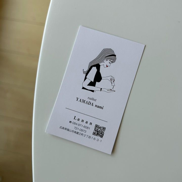 名刺/ショップカード納期に合わせてお作りします 個性を重視した雰囲気のあるイラストで他にない特別感を。 イメージ1