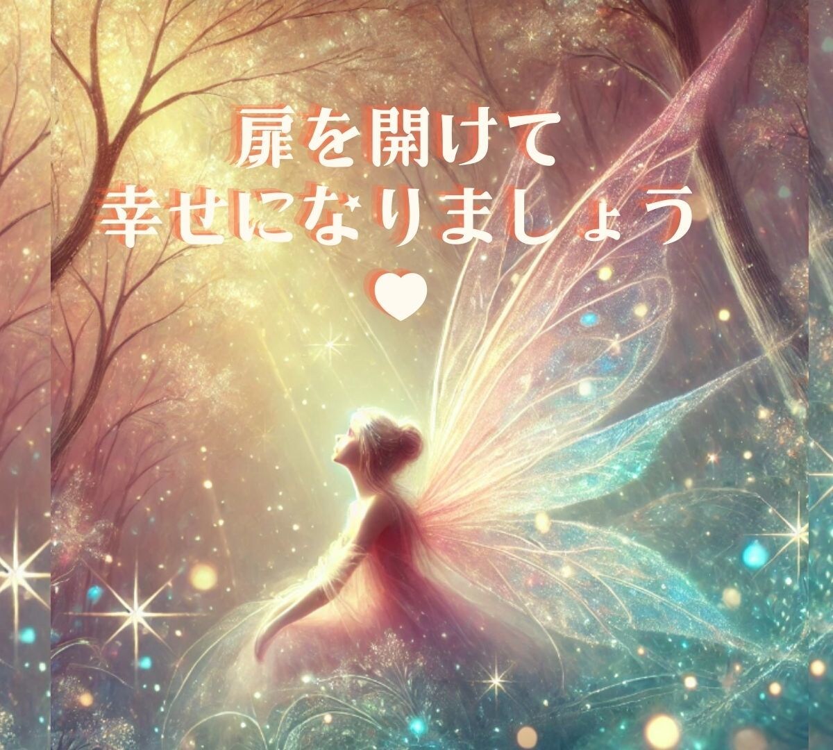 あなたが悲しい妖精になる前に「愛の扉」を開きます なぜ私だけ？その答えを霊視タロット★愛と光で紐解きます イメージ3
