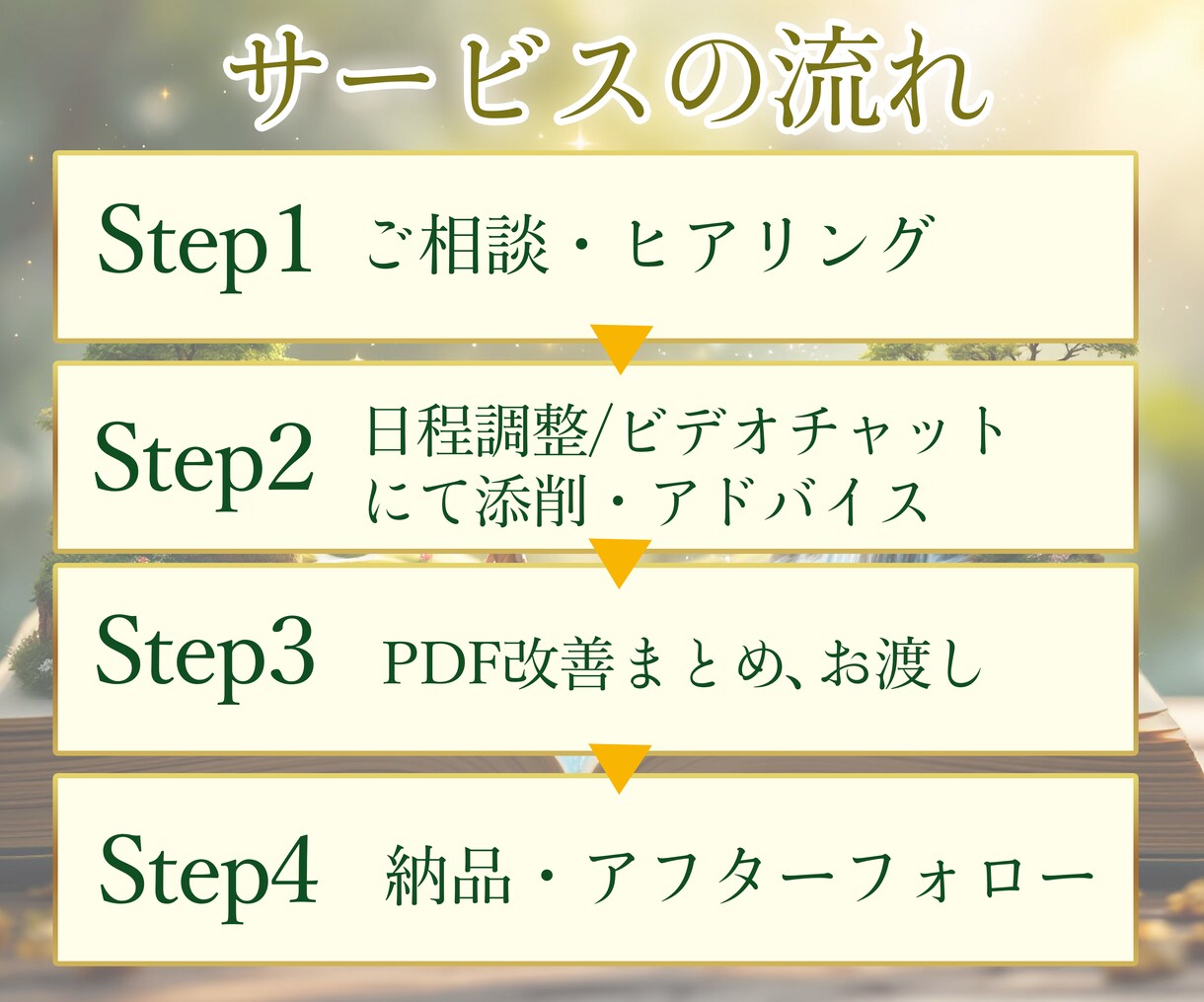 占い・相談系に特化｜プロフやサービス文章添削します スピリチュアルな世界観を“言葉”で伝えたいあなたへ。 イメージ4