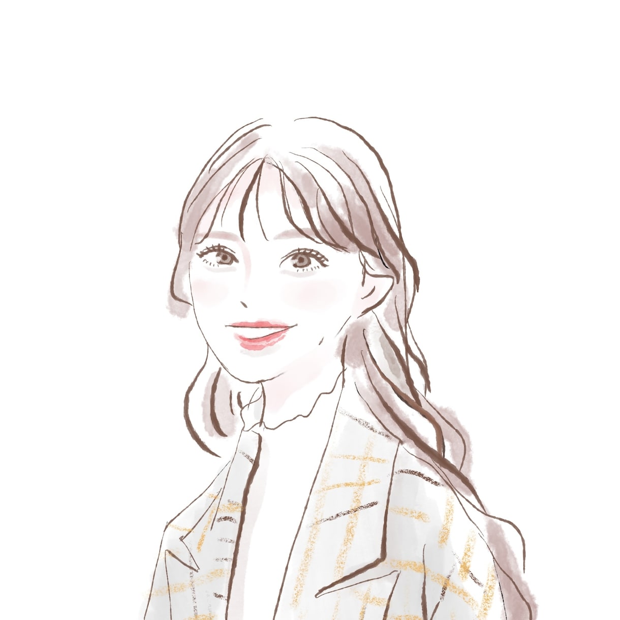 競合と差をつける大人可愛いSNSアイコンを描きます あなたの魅力を120%引き出します イメージ1